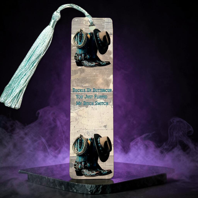 Sarcastic Handcrafted Metal Bookmark *Various Designs Available *