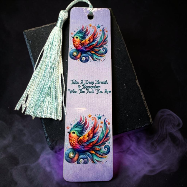 Sarcastic Handcrafted Metal Bookmark *Various Designs Available *
