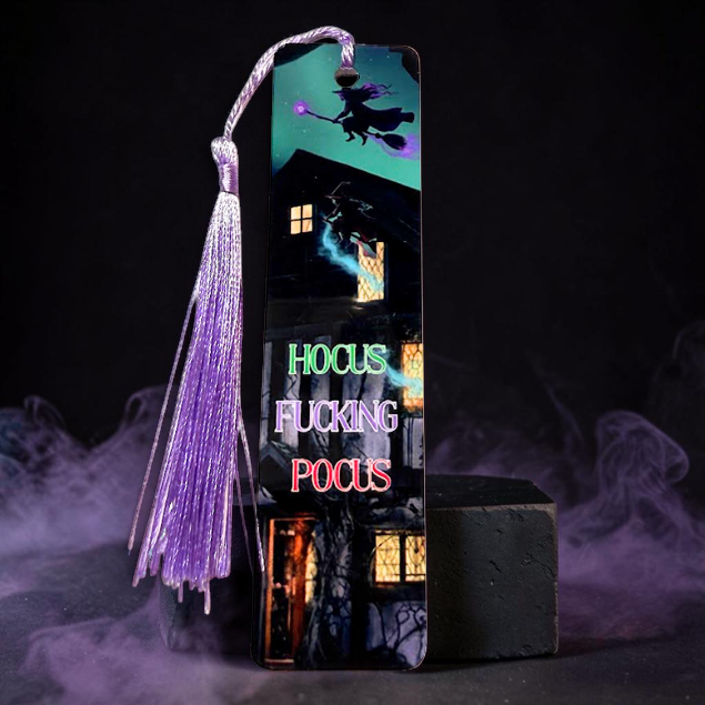 Sarcastic Handcrafted Metal Bookmark *Various Designs Available *