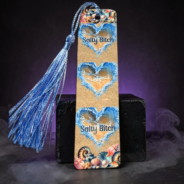 Sarcastic Handcrafted Metal Bookmark *Various Designs Available *