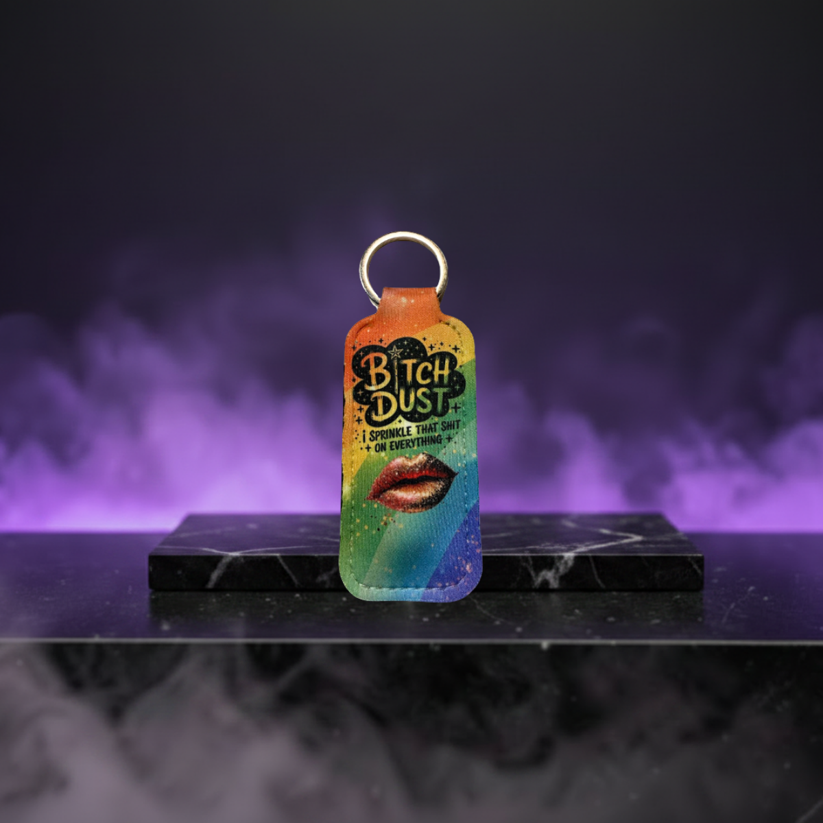 Sarcastic Sublimated Chapstick Keeper (With a Side of Sass!) *Various Designs Available*