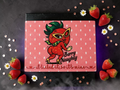The "Berry Naughty" & Fruit Squad Sublimated Glass Cutting Board/Hot Plate