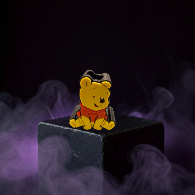 Pooh & Friends 3D Printed Straw Toppers *4 Designs to Choose From*