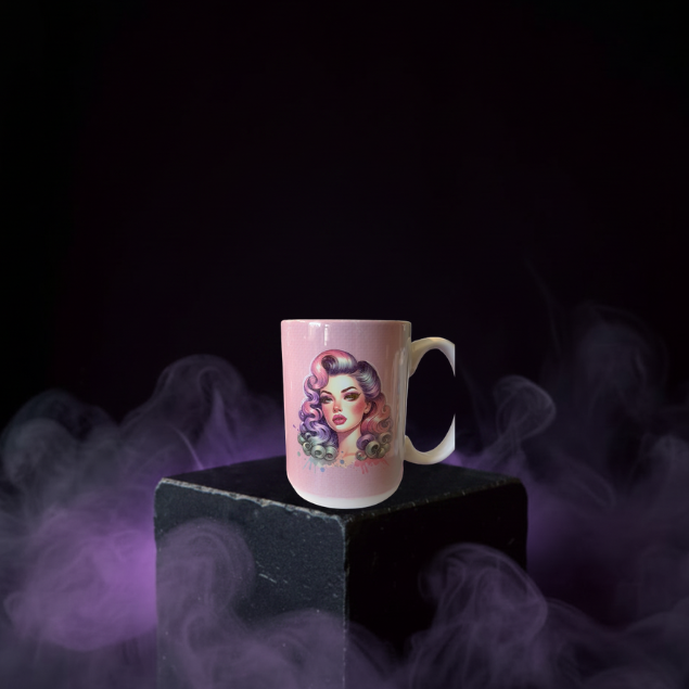 "Too Early to Give a Fuck" 12oz or 15oz Sarcastic Coffee Mug, Ceramic Cup