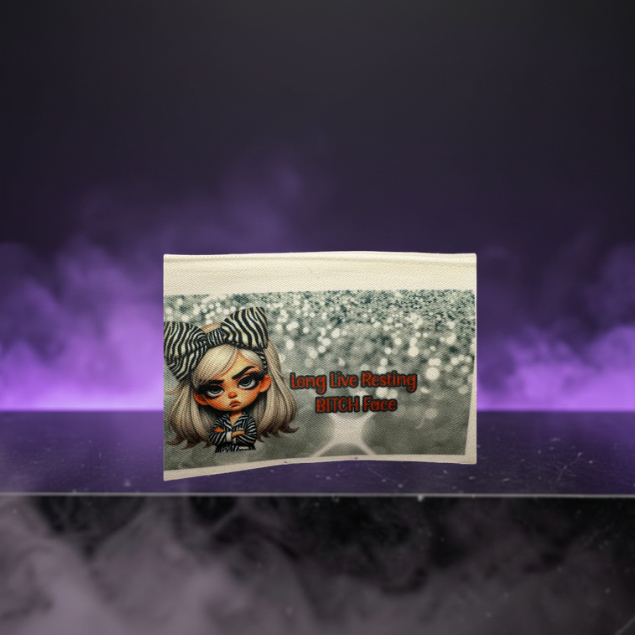 The Ultimate Sarcastic Sublimated Canvas Clutch *Various Options & Sizes Available*