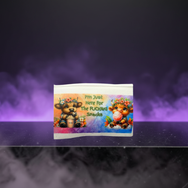 The Ultimate Sarcastic Sublimated Canvas Clutch *Various Options & Sizes Available*