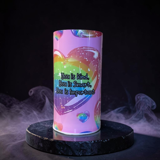 You is Kind, You is smart, You is important 12oz Kids Stainless Steel Tumbler boy or girl option