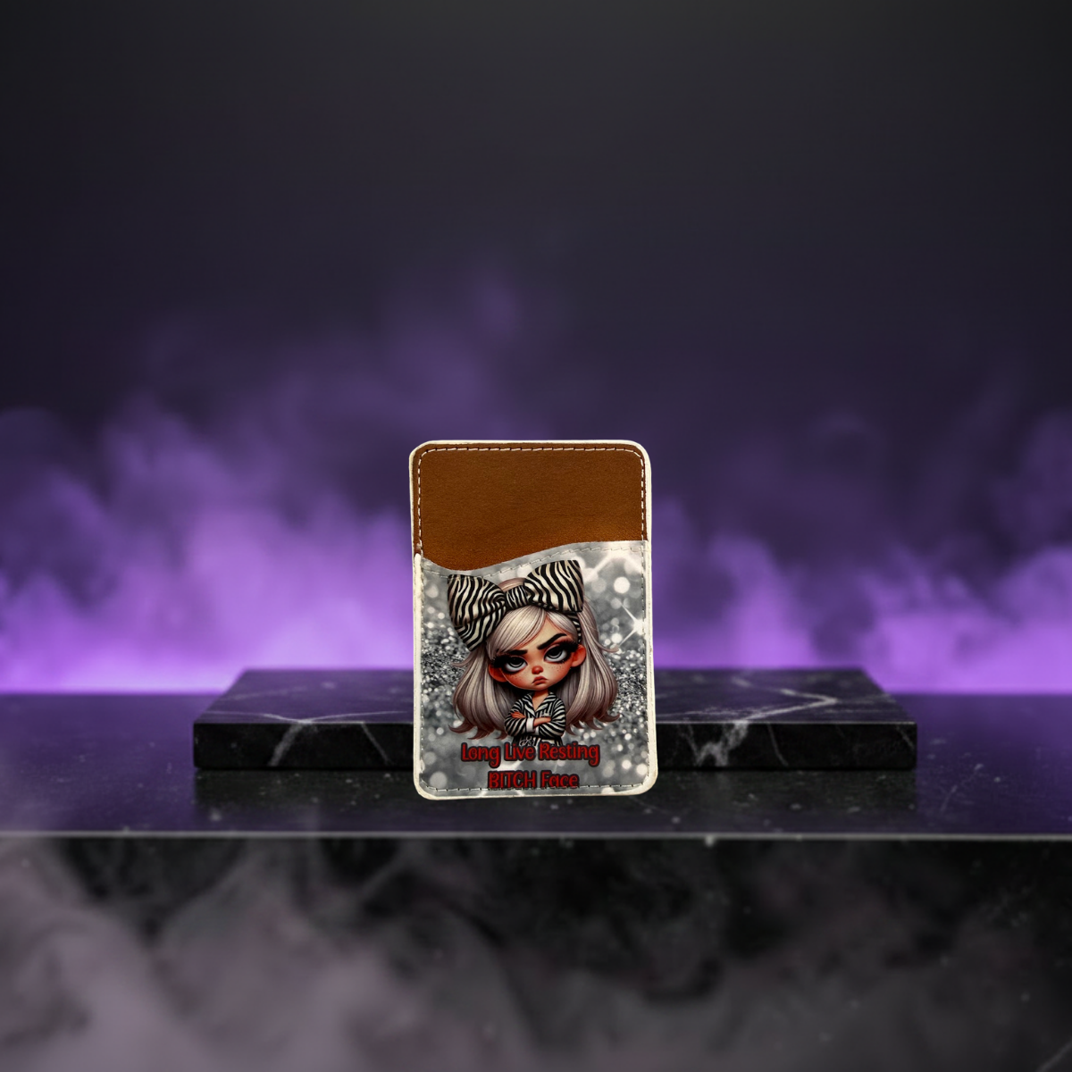The "Keep Your Sh*t Together" Sublimated Phone Card Holder *9 Options to Choose From*