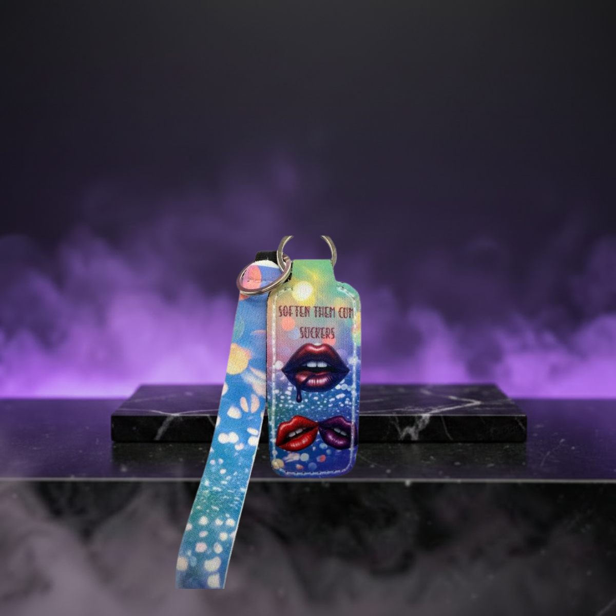 Sarcastic Sublimated Chapstick/Lanyard Keeper *Various Designs Available*