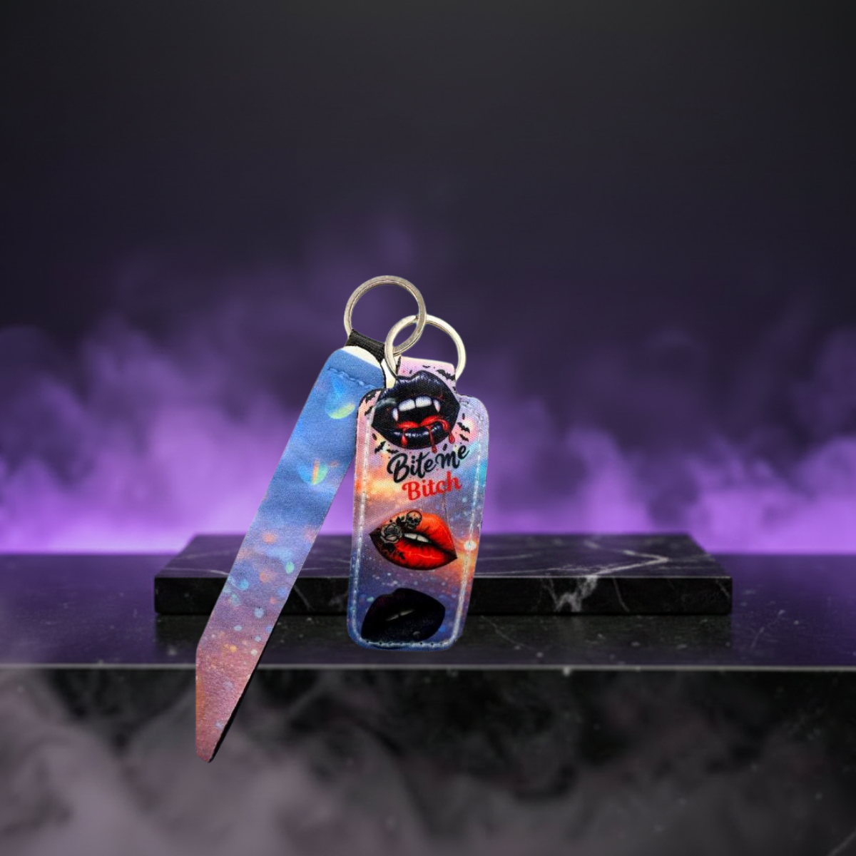 Sarcastic Sublimated Chapstick/Lanyard Keeper *Various Designs Available*