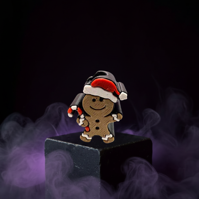 Christmas Gnome to Gingerbread Man 3D Printed Straw Toppers * 7 Options to Choose From*