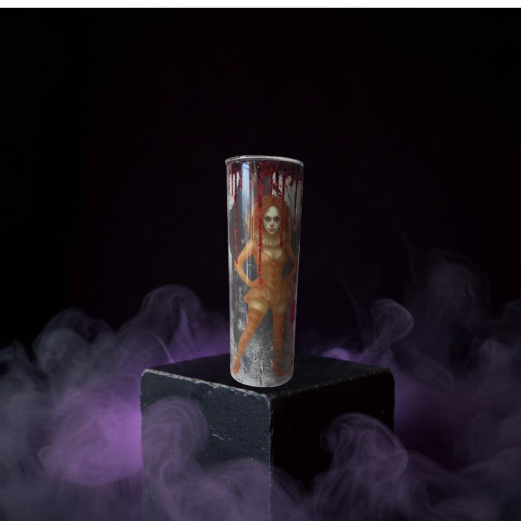 Be Gone Cumguzzler this is my Circus  20oz or 30oz Stainless Steel Tumbler