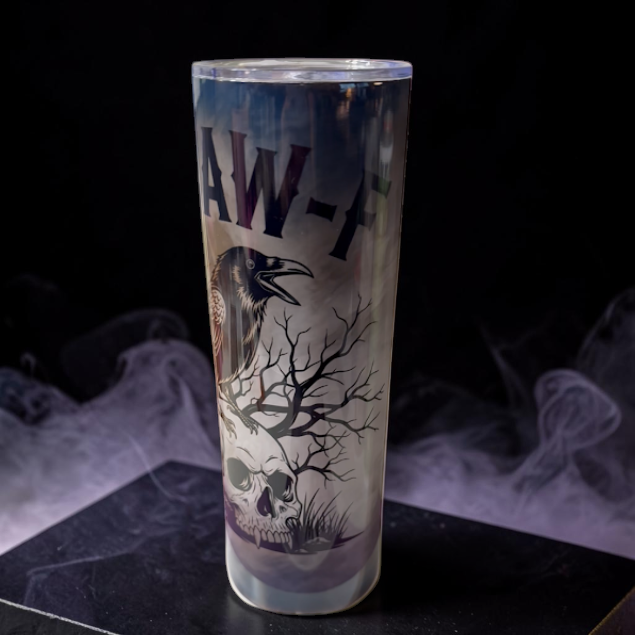 F-Caw-F 20oz or 30oz Stainless Steel Tumbler