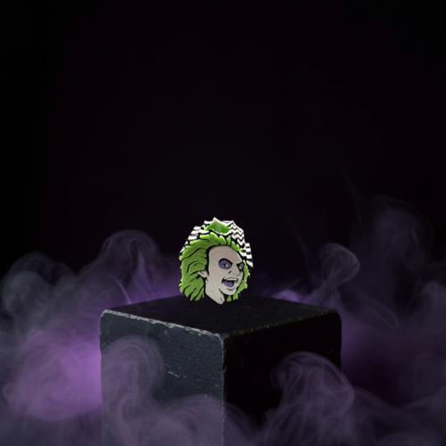 Beetle Juice, Ghost Face & Other Movie Characters 3D Printed Straw Toppers *5 Options to Choose From*