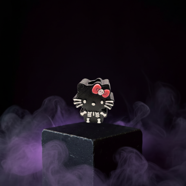 Stitch, Hello Kitty or Angry Cat 3D Printed Straw Toppers *4 options to choose From*