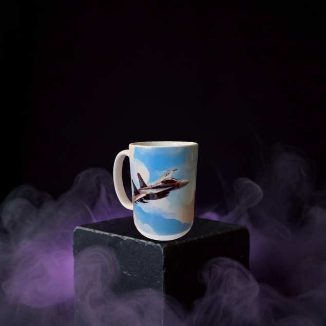 Kindness is My Go to, Fuck Off is My Wingman Ceramic 15oz Coffee Mug